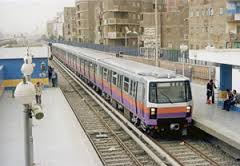 cairo metro line 2 train