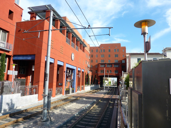 Del Mar Blvd Station with Condos