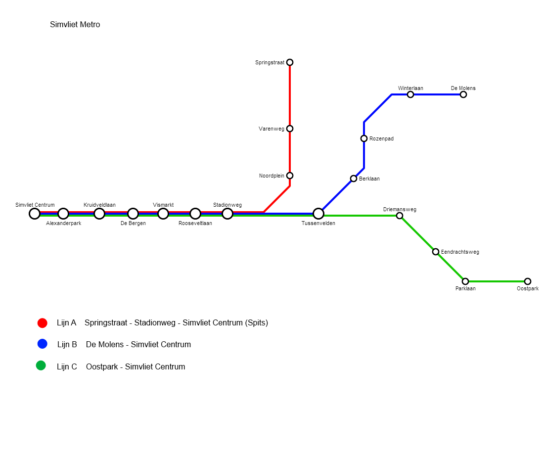 De Metrokaart