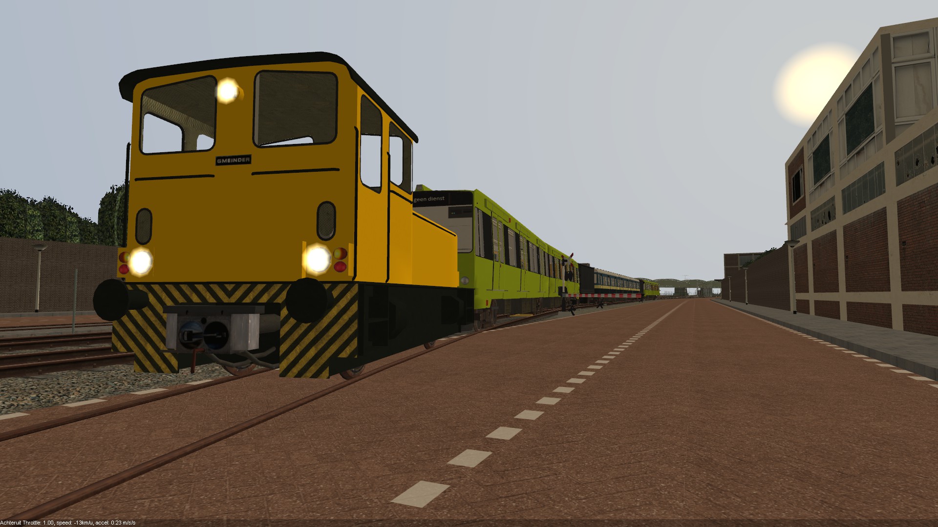 Attached a loco at Simvliet Haven...