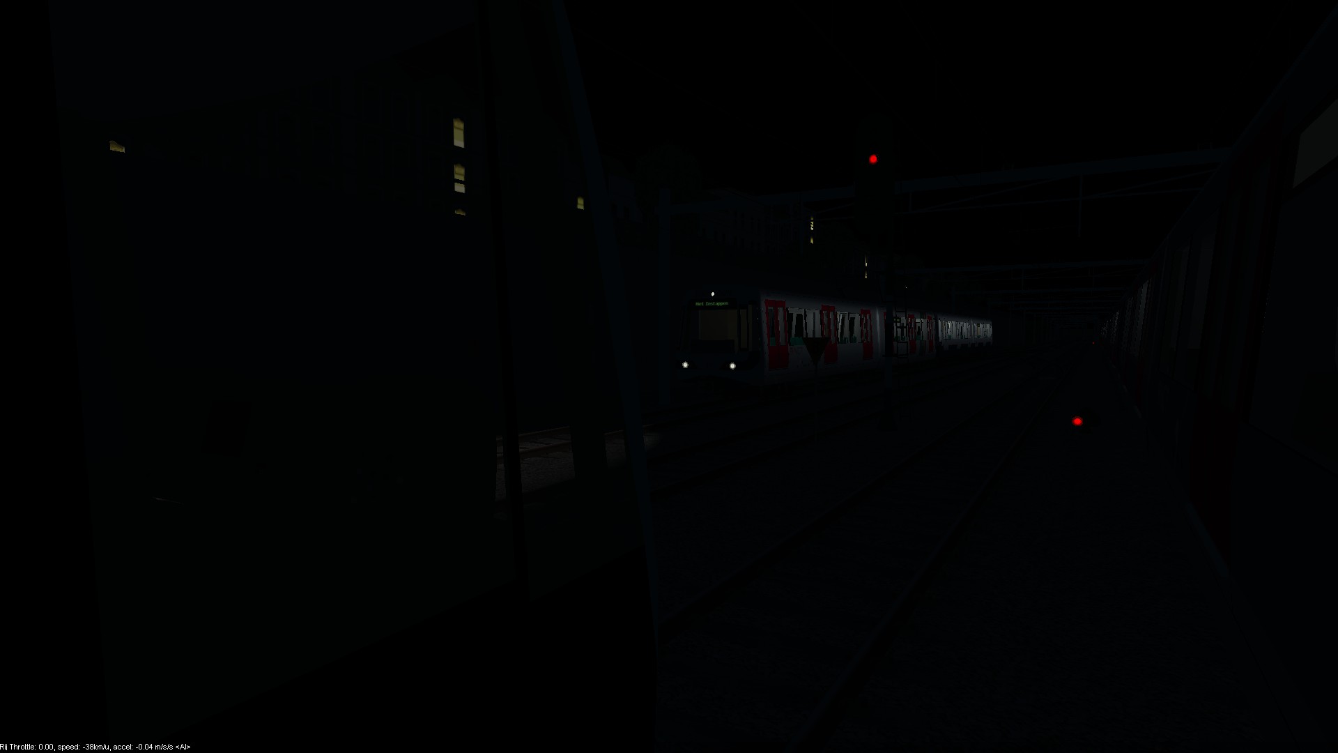 Passing the Mainline Yard at Simvliet West