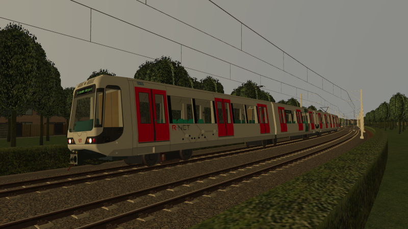 Simvliet Metro SG2/1 approaches Berklaan while working the Line B service to Simvilet Airport on 25th August 2019.