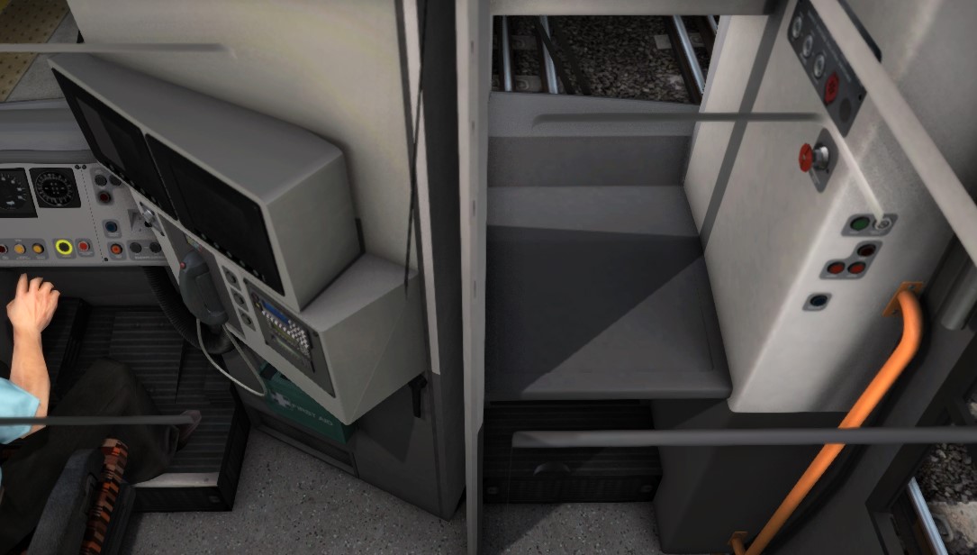 Middle and Right side of Cab (Train Simulator)