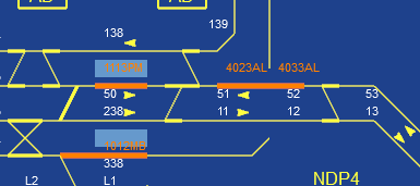 There is nothing in the CTD for NDP3 that says trains with destination code L can go anywhere